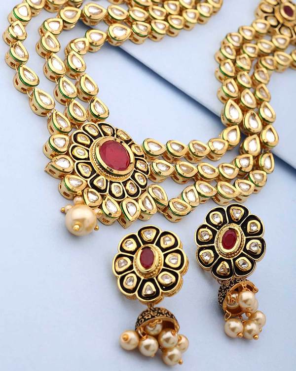 voylla kundan jewellery necklace sets