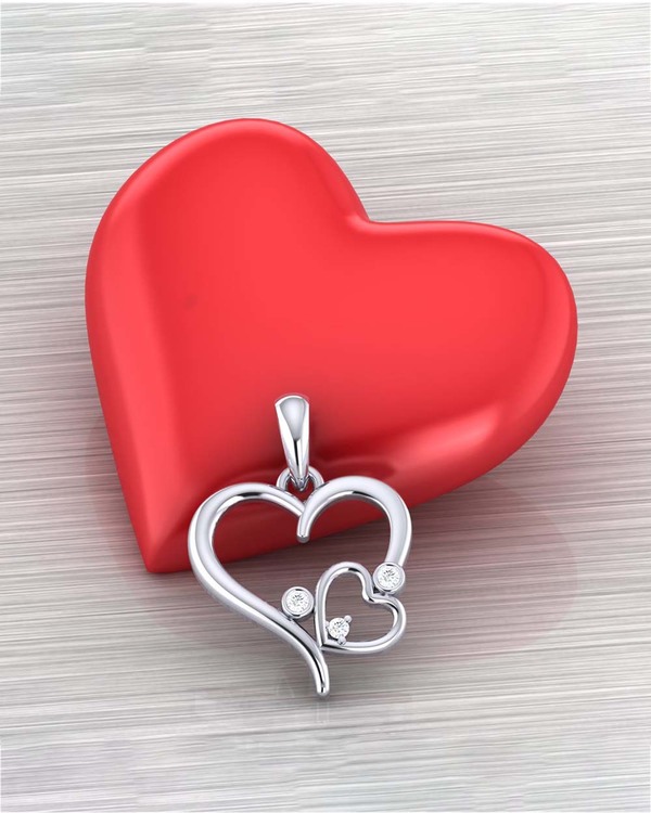 buy designer pendants heart