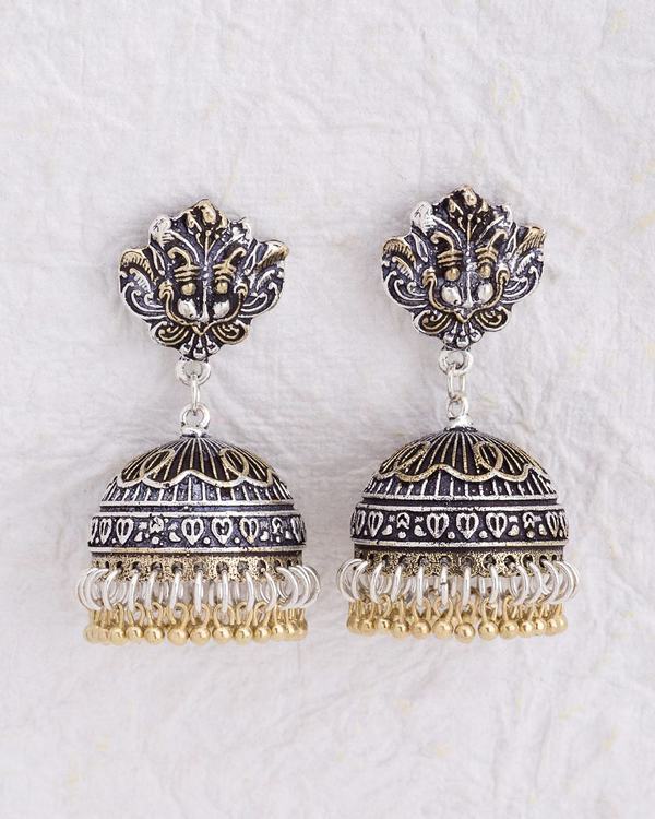Designer Earrings Beautiful Traditional Style Jhumka Designer Earrings Beautiful Traditional Style Jhumka Online Voylla