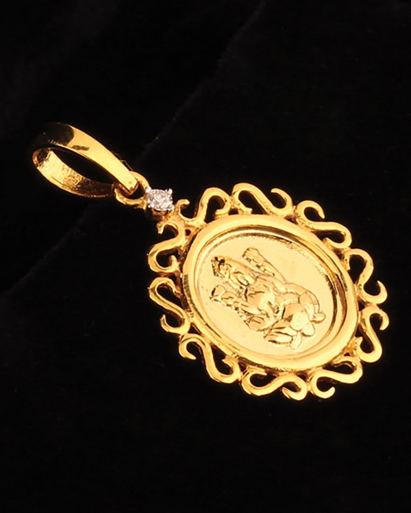 gold ginni locket