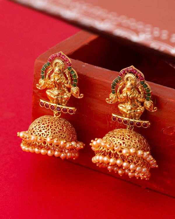 laxmi devi earrings